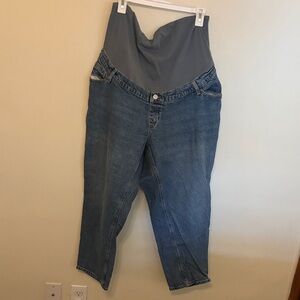 H&M Mama Maternity Straight Leg Denim - XXL